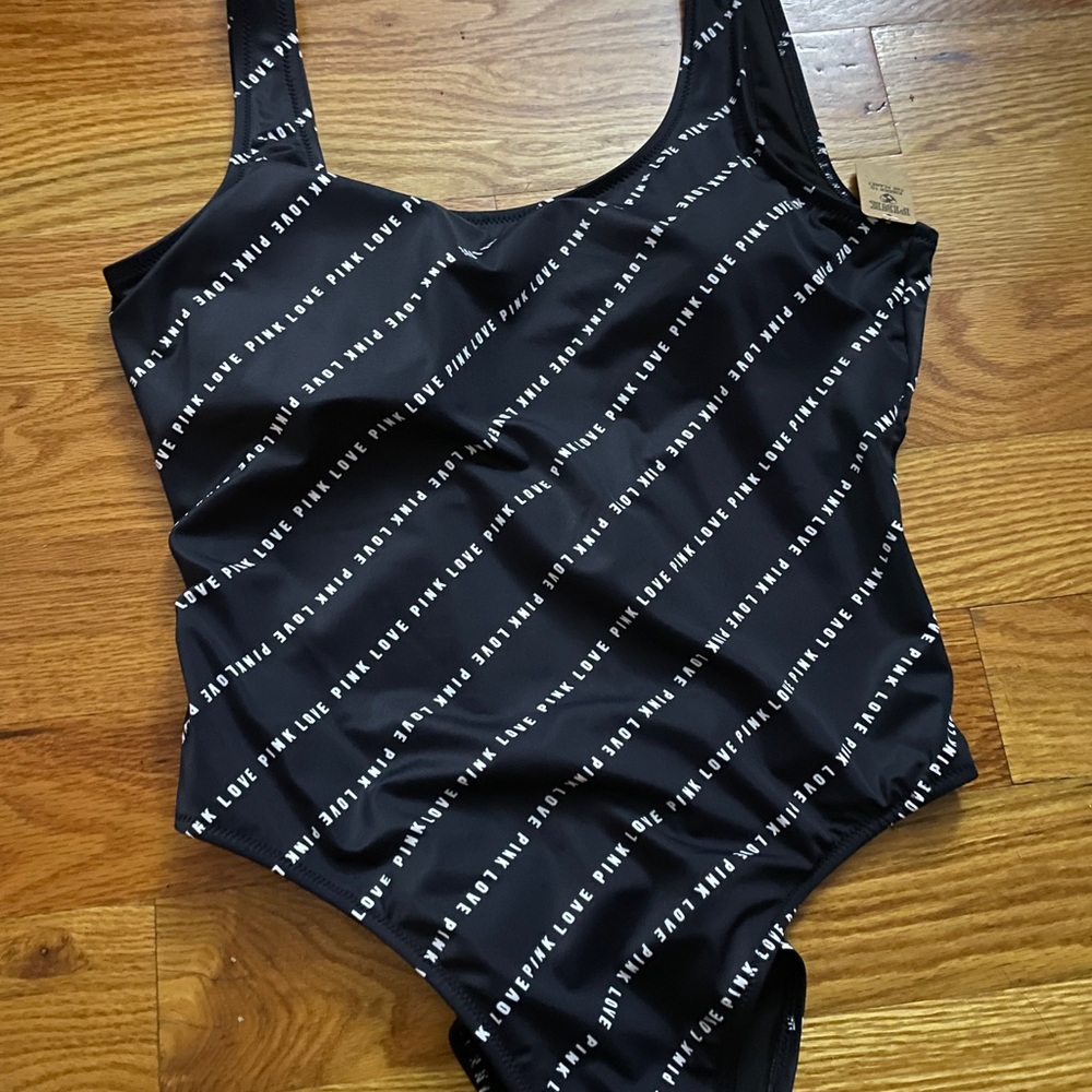 Victoria Secret Pink One Piece Scooped Bathing Suit